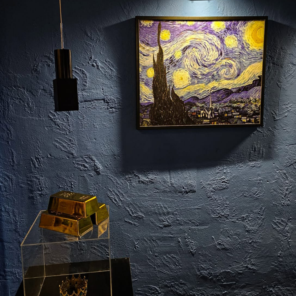 Art gallery room view