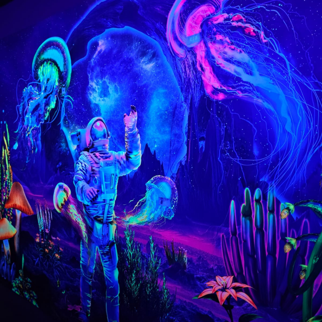 Art gallery room view